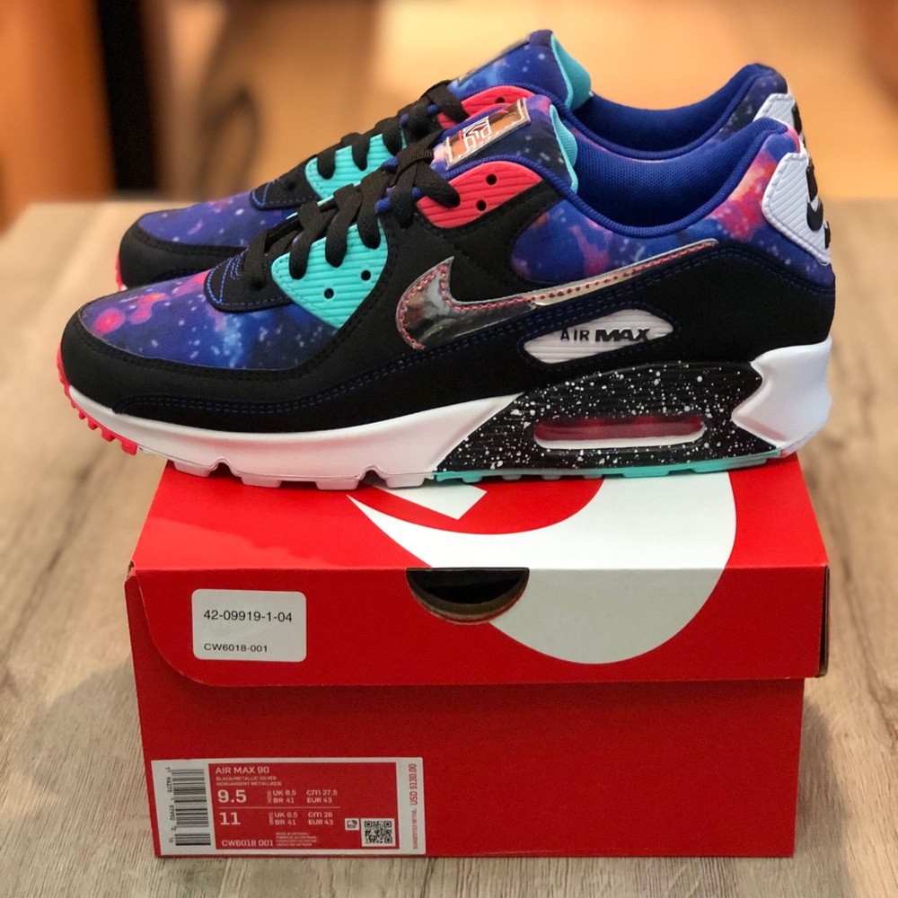 🛑SOLD🛑Air Max 90 CW6018 001 Galaxy - Picture 5 of 16